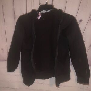 Cozy Black Kids Puffer Jacket